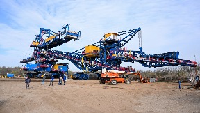 Odlagač montiran, počinje rad